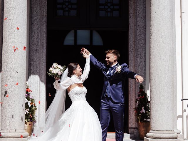 Il matrimonio di Josip e Federica a Tenero-Contra, Ticino 27
