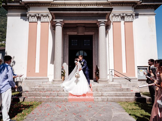 Il matrimonio di Josip e Federica a Tenero-Contra, Ticino 28