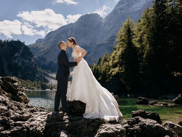 Il matrimonio di Giangiacomo e Miriam a Braies-Prags, Bolzano 105