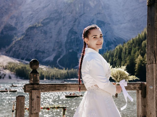 Il matrimonio di Giangiacomo e Miriam a Braies-Prags, Bolzano 108