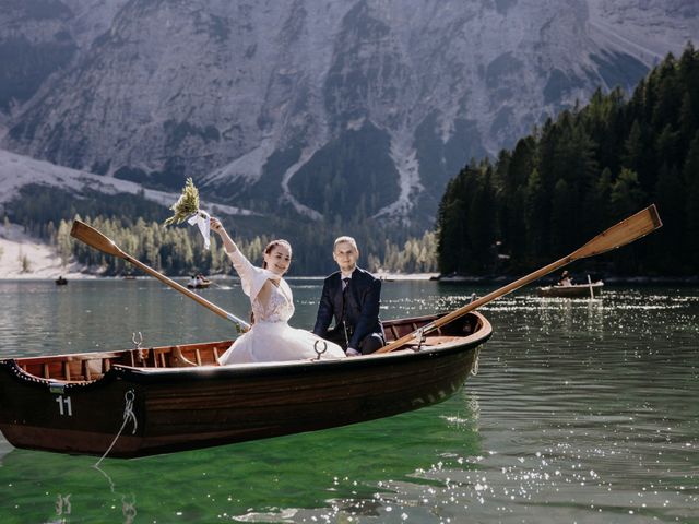 Il matrimonio di Giangiacomo e Miriam a Braies-Prags, Bolzano 111