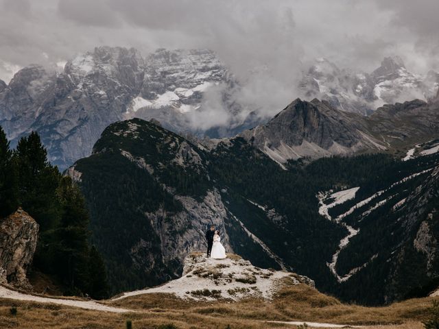 Il matrimonio di Giangiacomo e Miriam a Braies-Prags, Bolzano 1