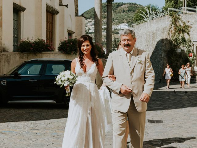 Il matrimonio di Olivier e Justyna a Ravello, Salerno 41