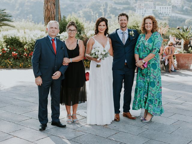 Il matrimonio di Olivier e Justyna a Ravello, Salerno 92