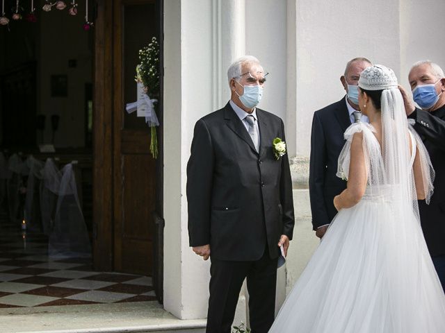 Il matrimonio di Alberto e Chiara a Cavarzere, Venezia 71