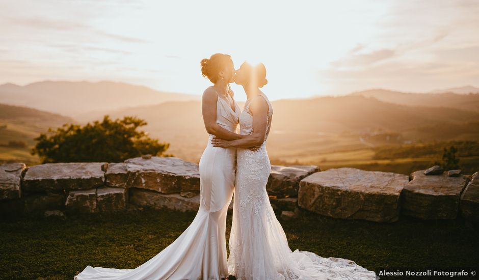 Il matrimonio di Lusa e Megan a Siena, Siena