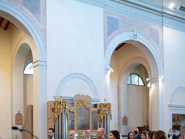 Il matrimonio di Simone e Rebecca a Montespertoli, Firenze 22