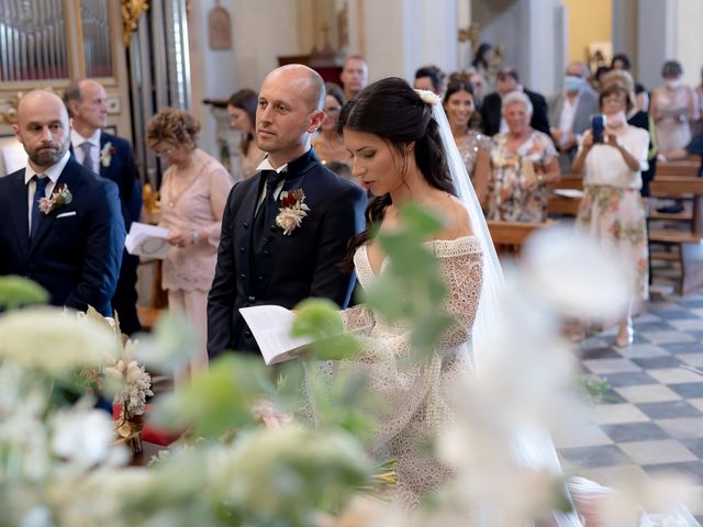 Il matrimonio di Simone e Rebecca a Montespertoli, Firenze 32