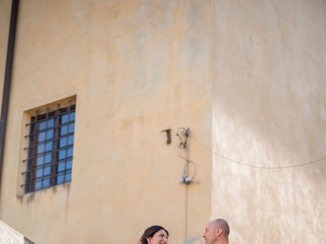 Il matrimonio di Simone e Rebecca a Montespertoli, Firenze 43