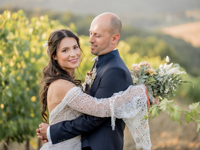 Il matrimonio di Simone e Rebecca a Montespertoli, Firenze 50