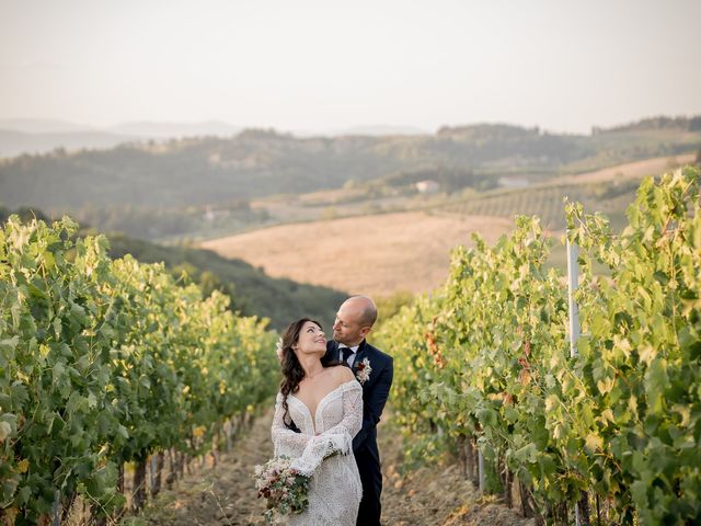 Il matrimonio di Simone e Rebecca a Montespertoli, Firenze 51