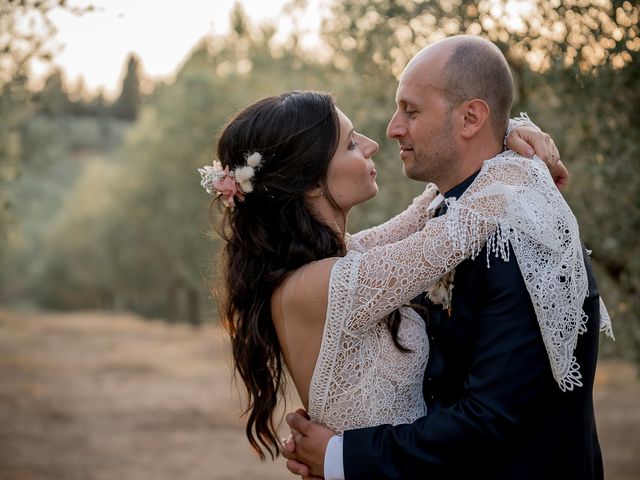 Il matrimonio di Simone e Rebecca a Montespertoli, Firenze 57