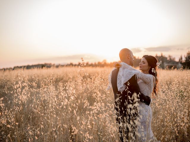 Il matrimonio di Simone e Rebecca a Montespertoli, Firenze 63