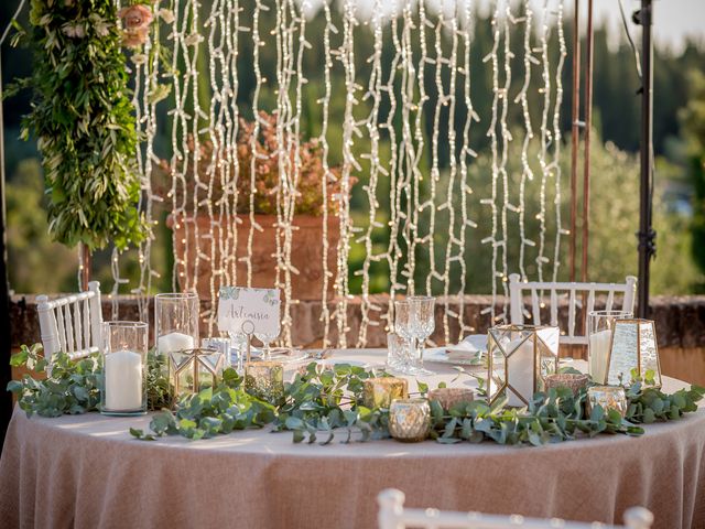 Il matrimonio di Simone e Rebecca a Montespertoli, Firenze 74