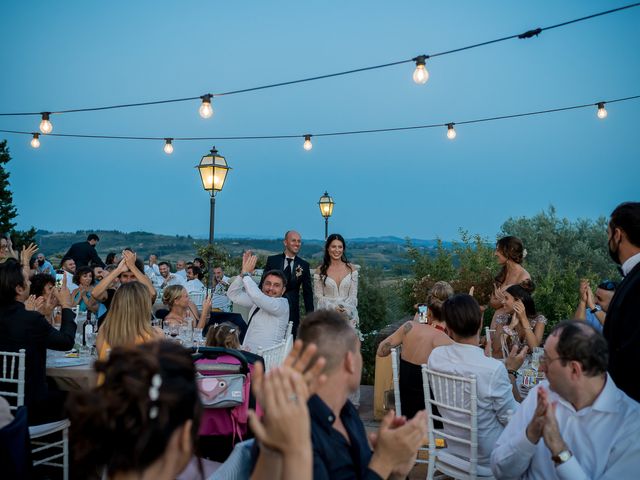 Il matrimonio di Simone e Rebecca a Montespertoli, Firenze 76