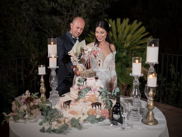 Il matrimonio di Simone e Rebecca a Montespertoli, Firenze 85