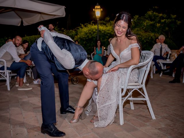 Il matrimonio di Simone e Rebecca a Montespertoli, Firenze 98