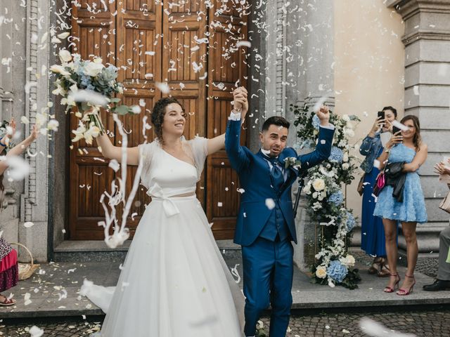 Il matrimonio di Stefano e Francesca a Oltrona di San Mamette, Como 38