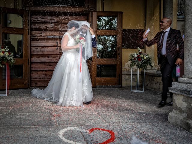 Il matrimonio di Simone e Melissa a Pombia, Novara 15