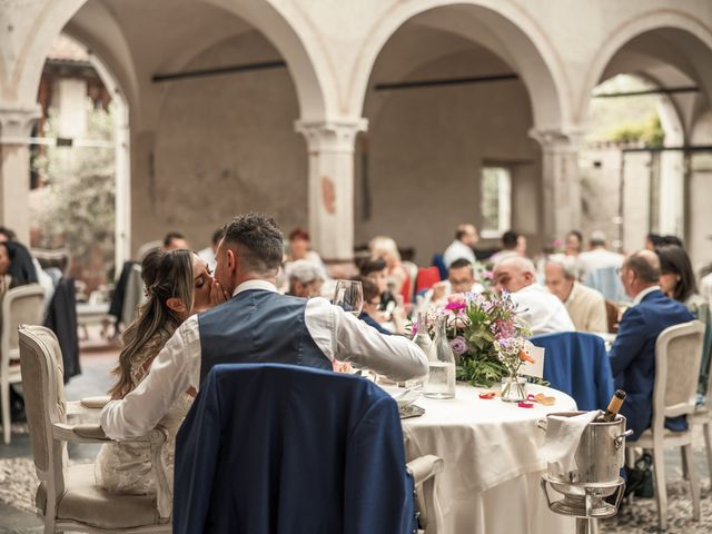 Il matrimonio di Juri e Jessica a Bariano, Bergamo 84