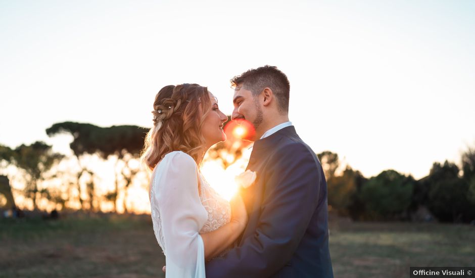 Il matrimonio di Marta e Francesco a Roma, Roma