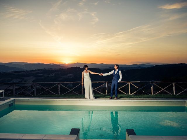 Il matrimonio di Drew e Vee a Gubbio, Perugia 67