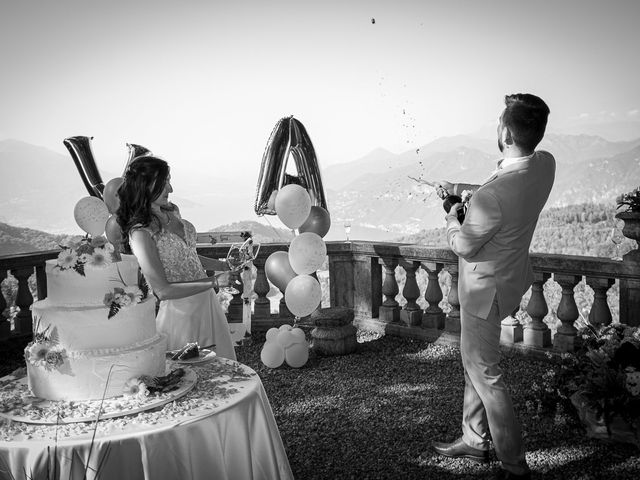 Il matrimonio di Alessandro e Valentina a Bellagio, Como 80