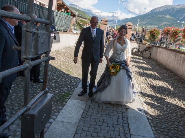 Il matrimonio di Simon e Sylvie a Charvensod, Aosta 10