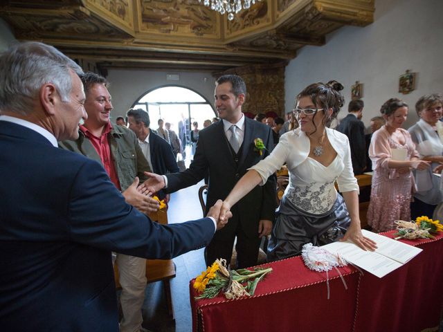 Il matrimonio di Simon e Sylvie a Charvensod, Aosta 26