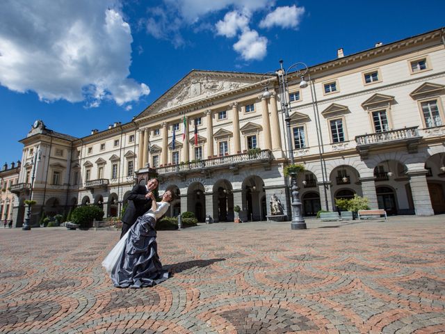 Il matrimonio di Simon e Sylvie a Charvensod, Aosta 36