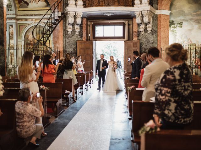 Il matrimonio di Andrea e Chiara a Vergiate, Varese 46