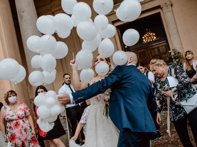 Il matrimonio di Andrea e Chiara a Vergiate, Varese 59