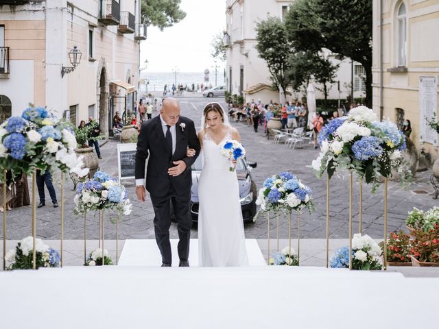 Il matrimonio di Marina e Claudio a Maiori, Salerno 16