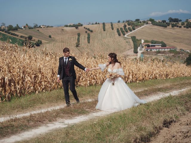 Il matrimonio di Lorenzo e Flavia a Montefano, Macerata 75