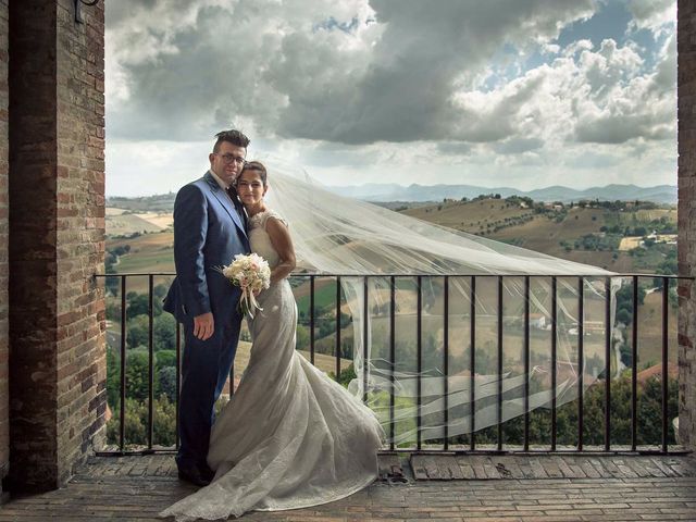 Il matrimonio di Giuseppe e Alessandra a Monte San Vito, Ancona 33