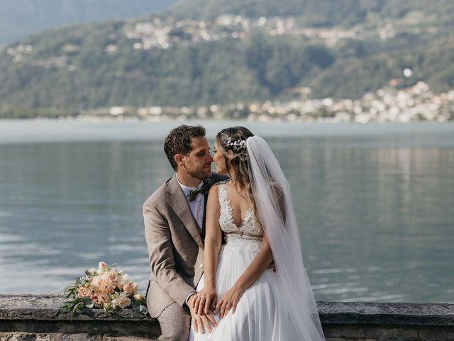 Il matrimonio di Etienne e Elisa a Mendrisio, Ticino 1