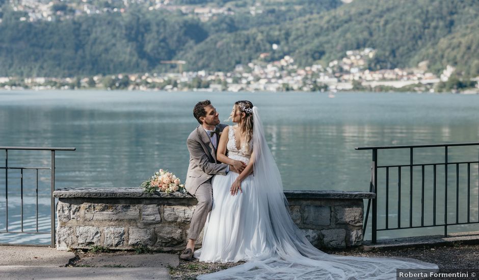 Il matrimonio di Etienne e Elisa a Mendrisio, Ticino