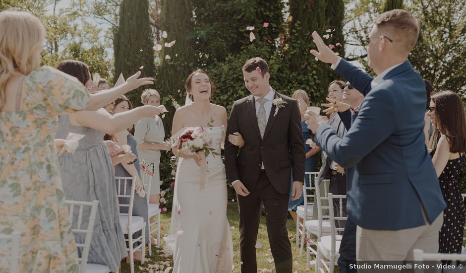 Il matrimonio di Brandon e Madeleine a San Miniato, Pisa