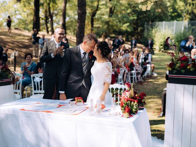 Il matrimonio di Matteo e Debora a Besozzo, Varese 61