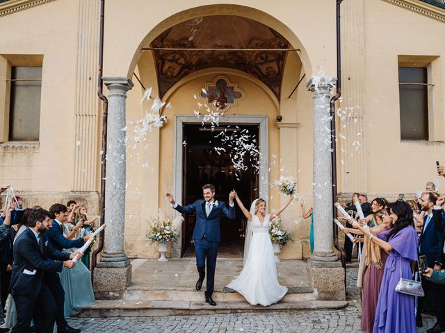 Il matrimonio di Alessio e Carola a Mercenasco, Torino 33