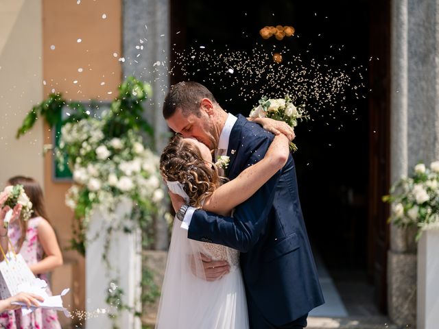 Il matrimonio di Davide e Raffaela a Calco, Lecco 39