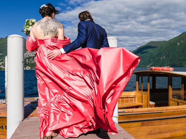Il matrimonio di Ashley Vincent e David Kahn a Lugano, Ticino 24