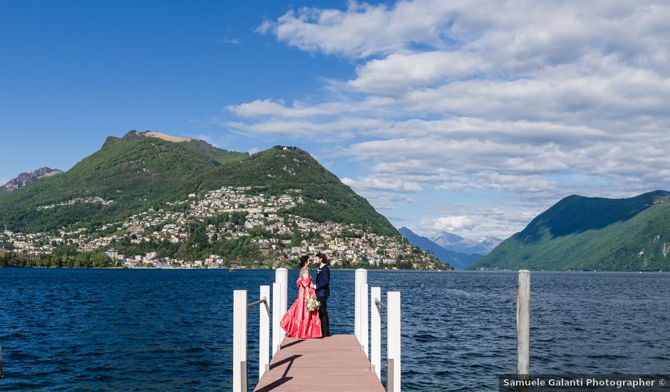 Il matrimonio di Ashley Vincent e David Kahn a Lugano, Ticino