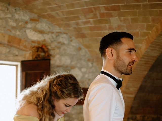 Il matrimonio di Francesco e Virginia a San Gimignano, Siena 21