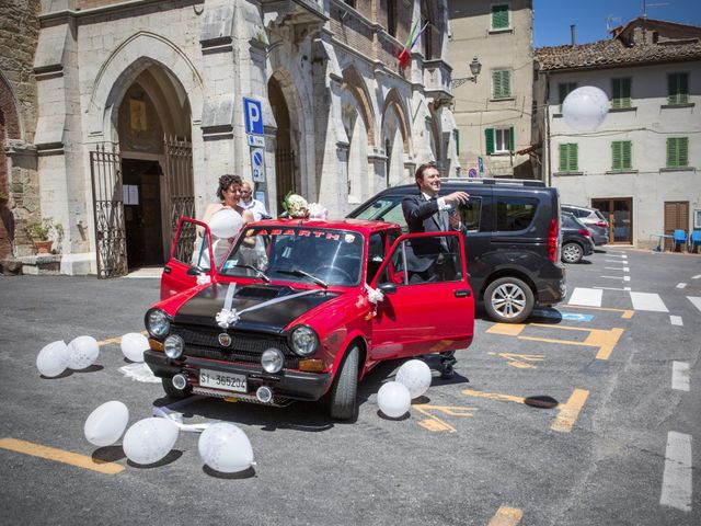 Il matrimonio di Luca e Sarah a Montieri, Grosseto 94