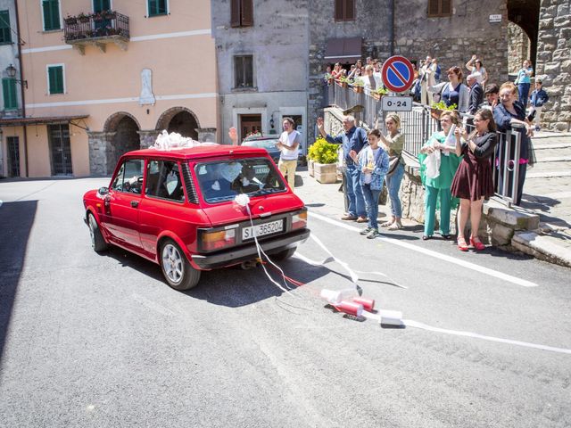 Il matrimonio di Luca e Sarah a Montieri, Grosseto 95