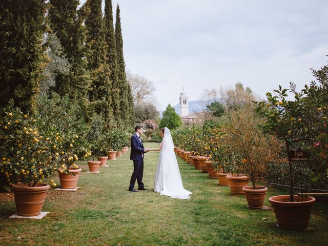 Il matrimonio di Simone e Elisa a Costermano, Verona 30