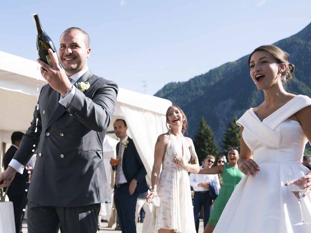 Il matrimonio di Francesco e Céline a Courmayeur, Aosta 17