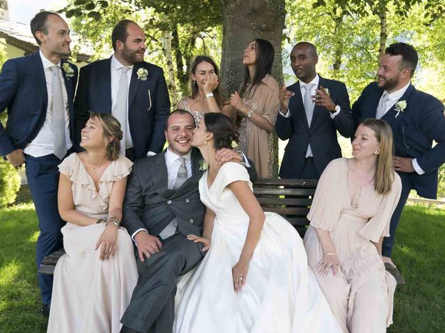 Il matrimonio di Francesco e Céline a Courmayeur, Aosta 19