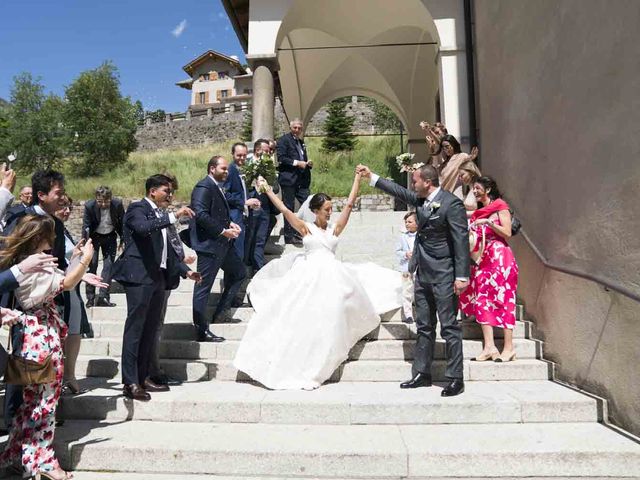 Il matrimonio di Francesco e Céline a Courmayeur, Aosta 14